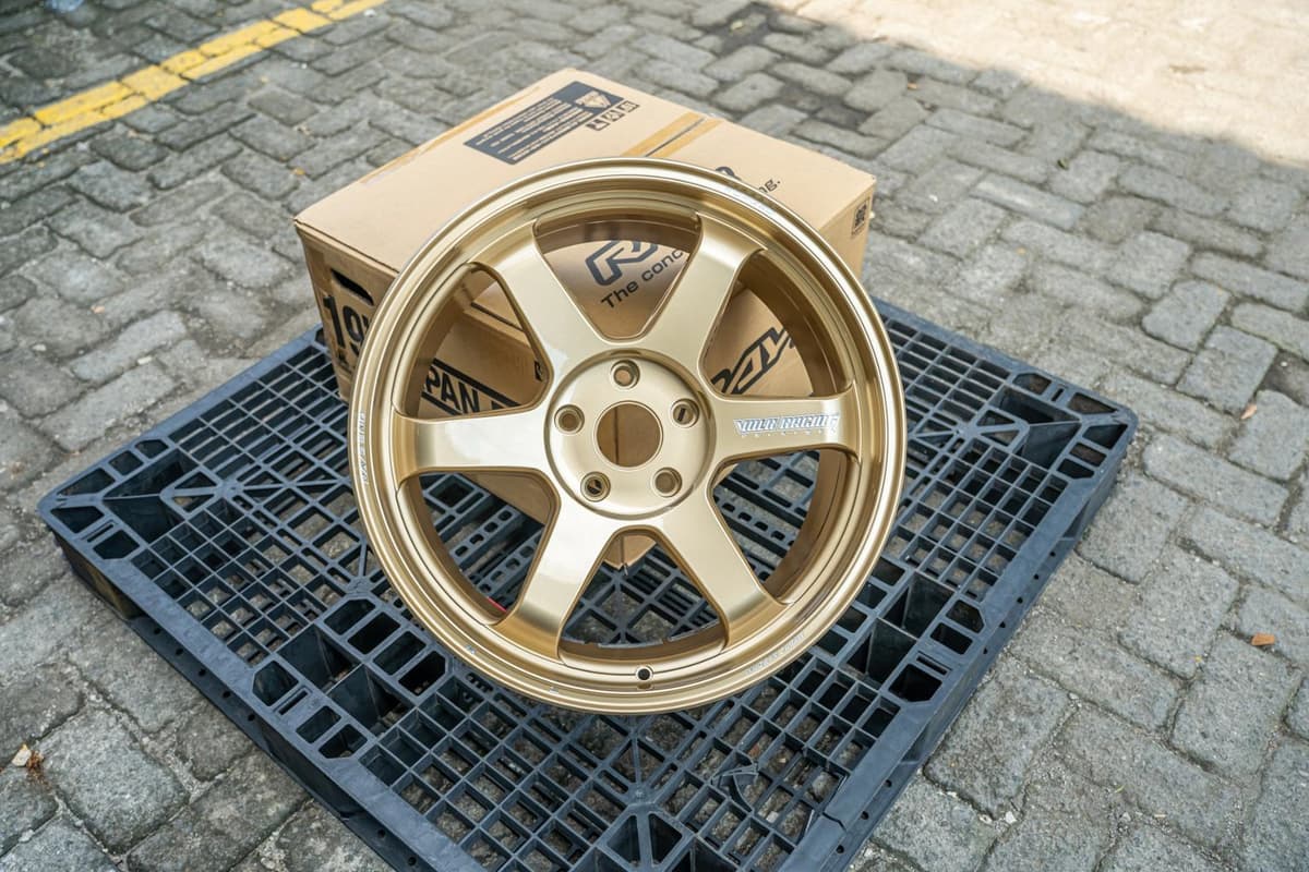 Volk Racing TE37 Ultra M-SPEC R19x9.5 ET 36 PCD 5x120 (Original Japan) view 6