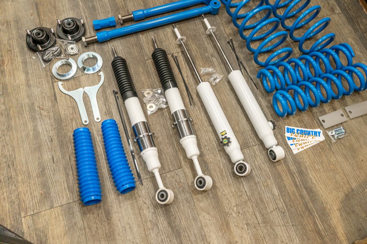 Country Suspension Lift Kit for Toyota Land Cruiser Prado 150 view 4