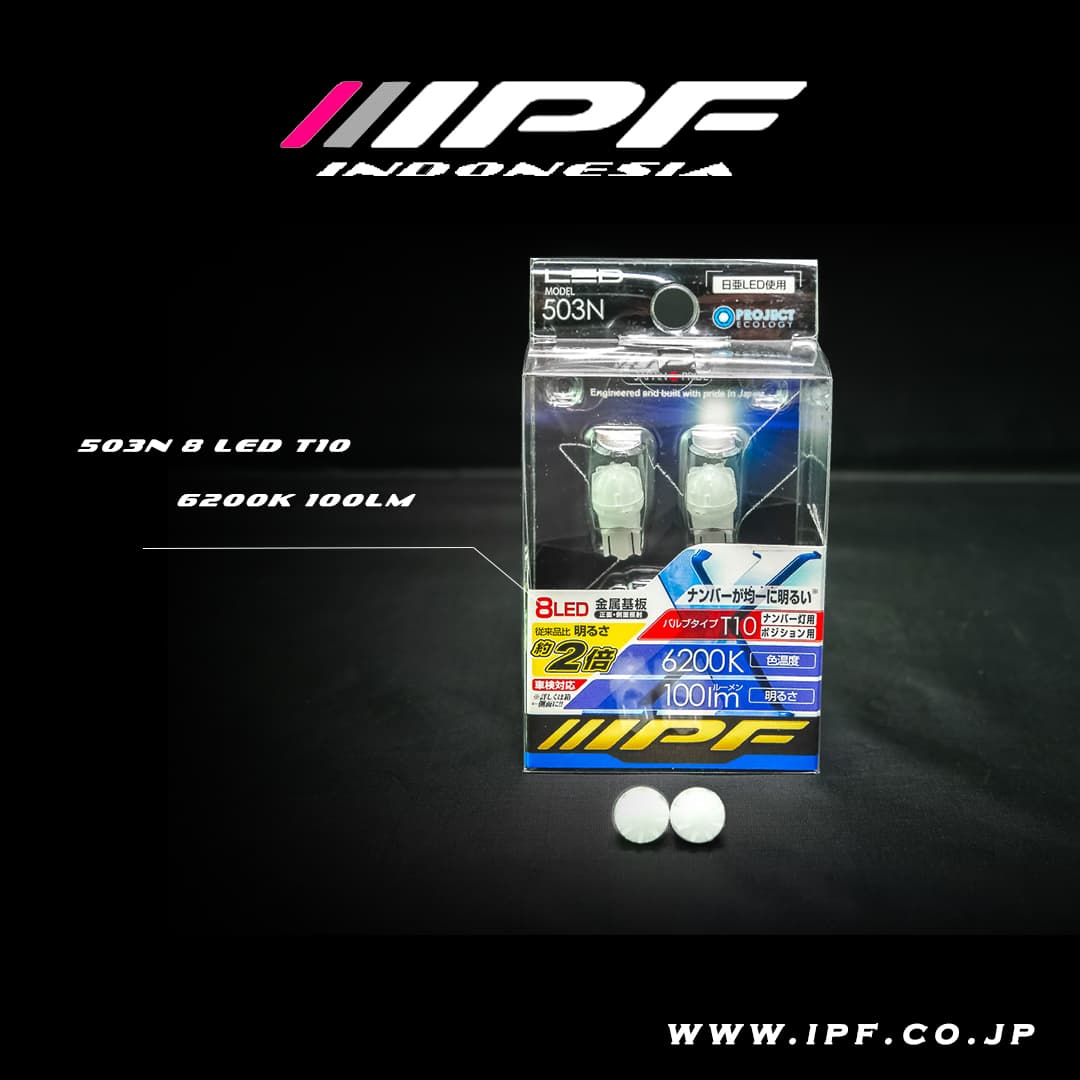 IPF LED Number Bulb T10 Series view 1