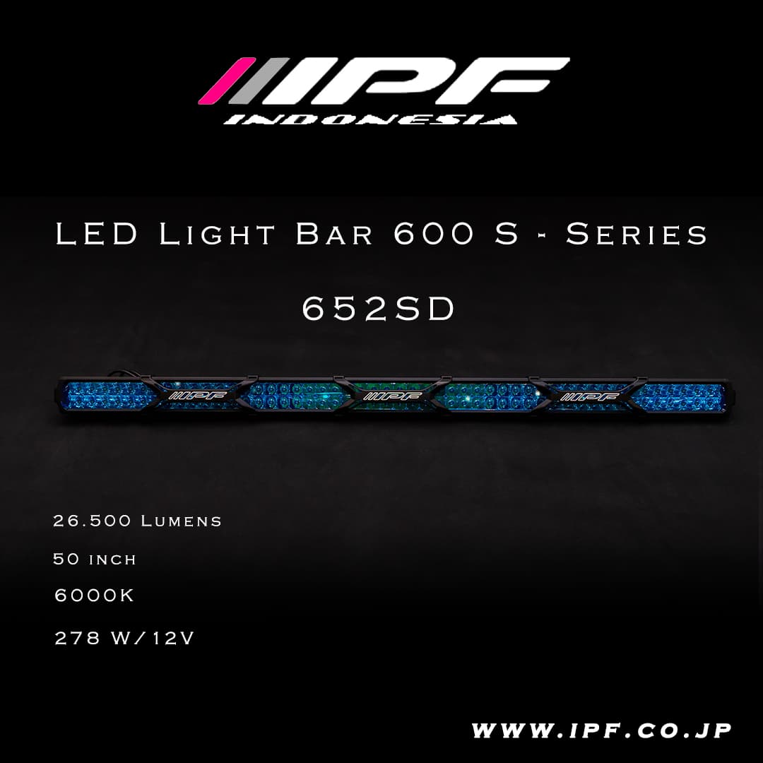 IPF 600S Series Double Row LED Light Bar view 2