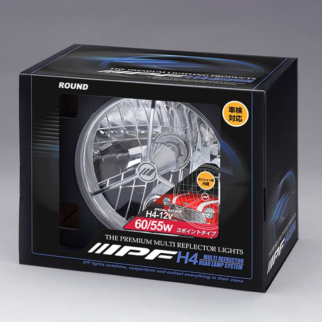 IPF Multi Reflector Head Lamp (Round Size) view 1