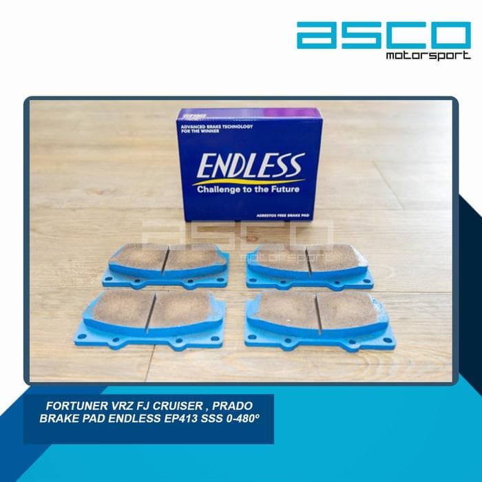 Endless Brake Pad EP413 for Toyota FORTUNER VRZ / PRADO / FJ CRUISER (Front) view 2