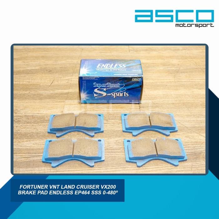 Endless Brake Pad EP464 for Toyota BRAKE VX200 & VNT (Front) view 2