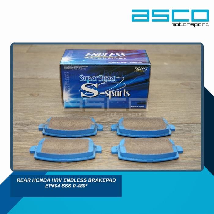 Endless Brake Pad EP504 SSS for Honda HRV (Rear) — image 1
