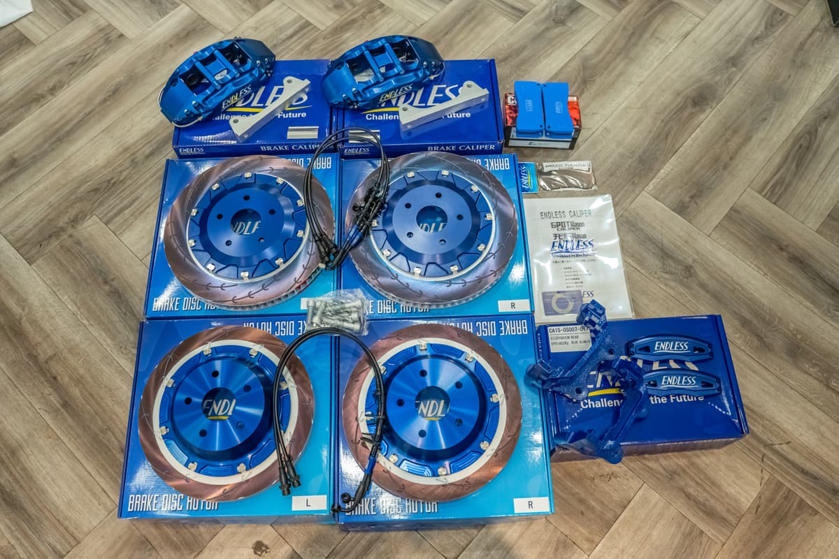 Endless Brake Kit for Toyota ALPHARD AGH30 355MM 6POT view 4