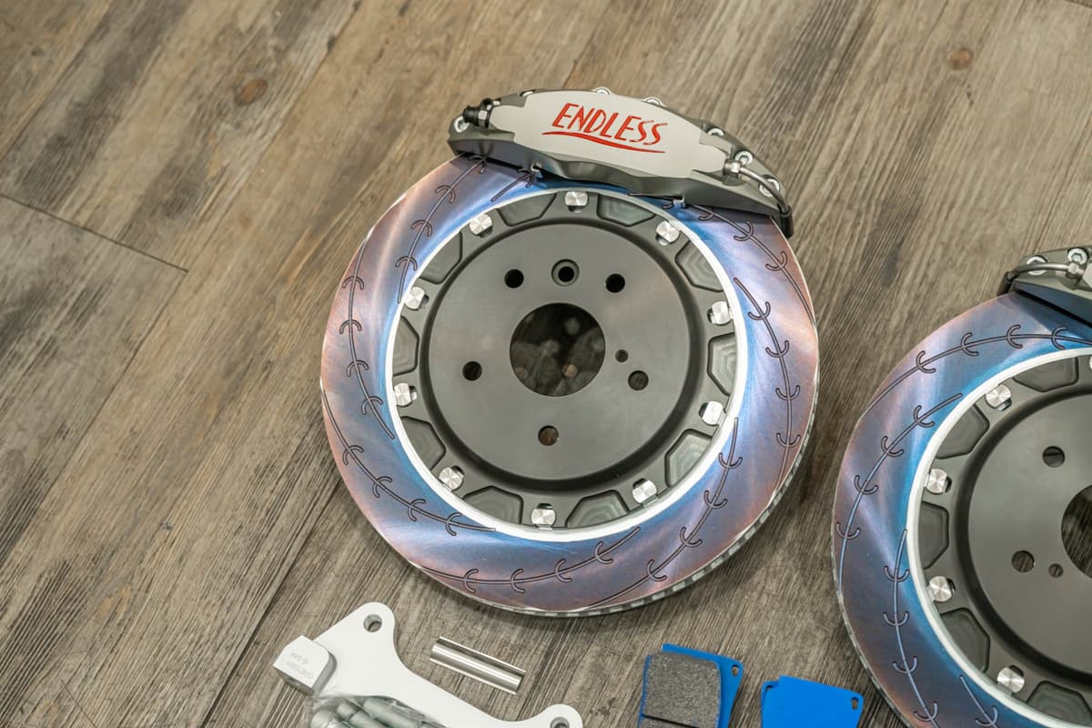 Endless Brake Kit for Toyota GR YARIS 370MM MONO 6POT TA & 332MM RACING 4POT view 2