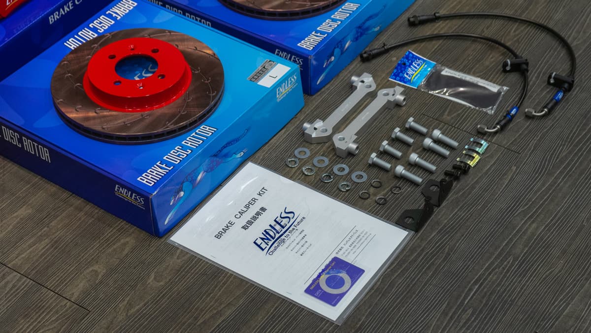 Endless Brake Kit for Honda JAZZ GE8 282MM 4POT view 6