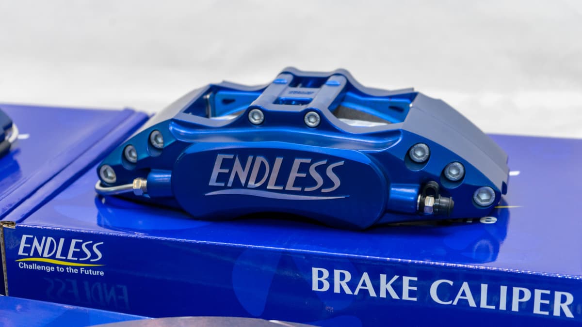 Endless Brake Kit 326MM 4POT & 316MM 2POT BLUE for Subaru BRZ / WRX STI GDB / WRX STI GVB view 2