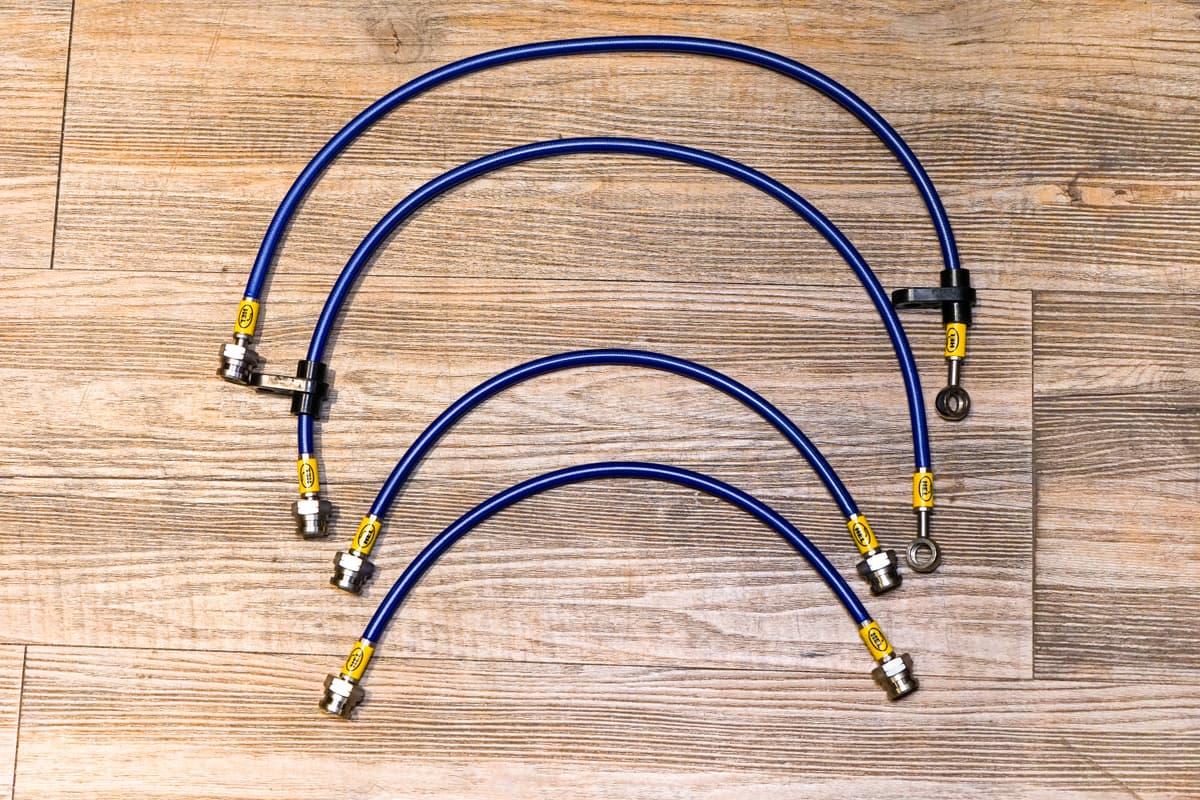 HEL Performance Stainless Steel Braided Brake Line Kit for Toyota INNOVA 2016-up (Reborn) — image 1