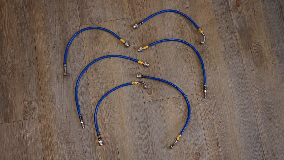 HEL Performance Stainless Steel Braided Brake Line Kit for Toyota LAND CRUISER VX 100 — image 1