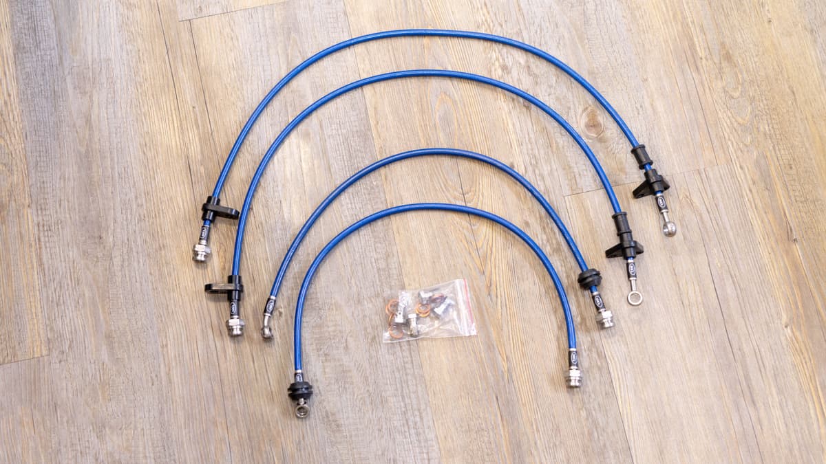 HEL Performance Stainless Steel Braided Brake Line Kit for Honda CIVIC NOUVA — image 1