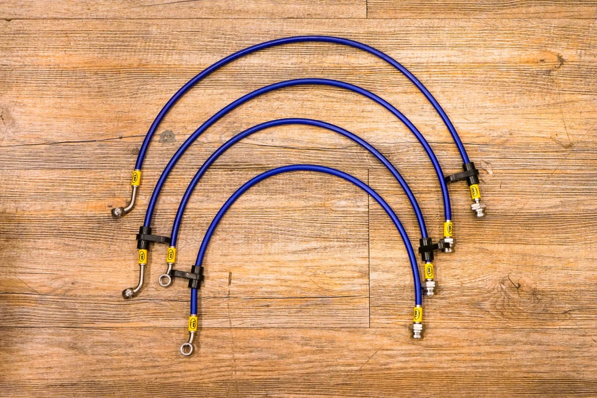 HEL Performance Stainless Steel Braided Brake Line Kit for Honda CRV 2013-2016 GEN 4 — image 1