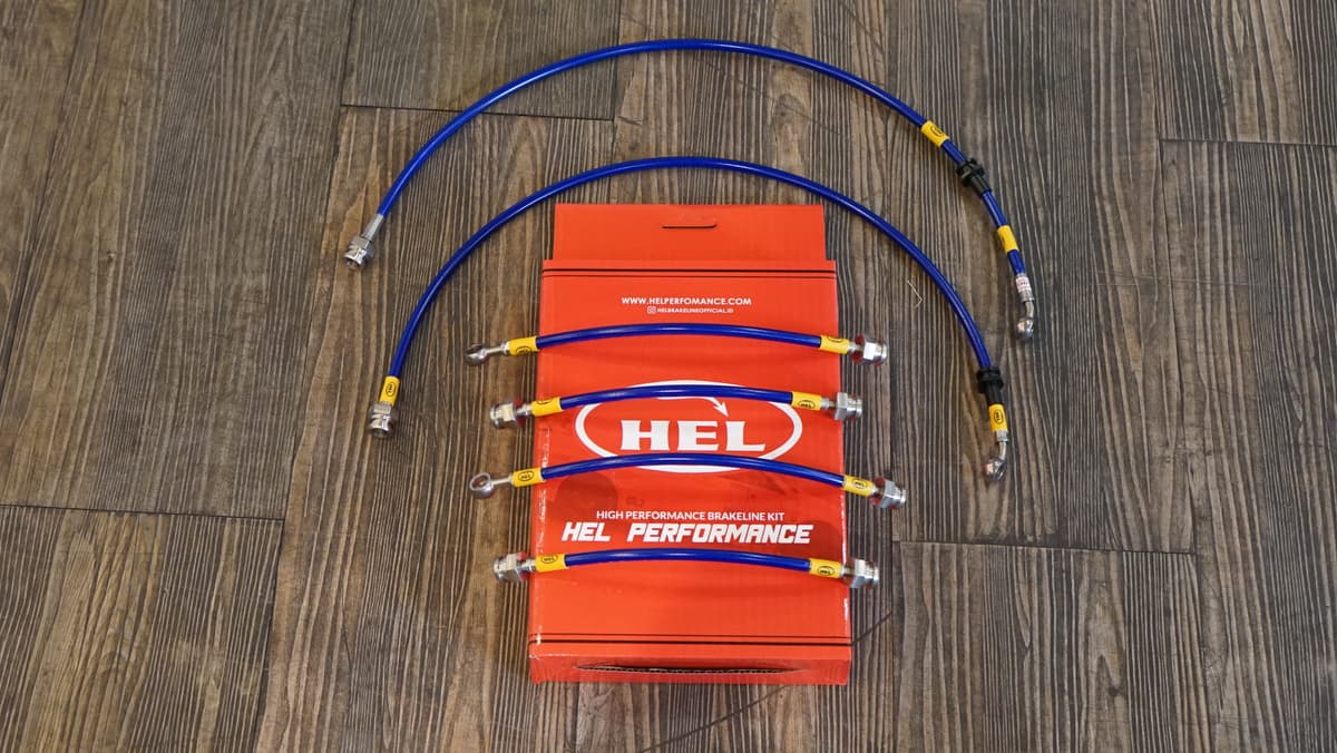 HEL Performance Stainless Steel Braided Brake Line Kit for Nissan XTRAIL T30 — image 1