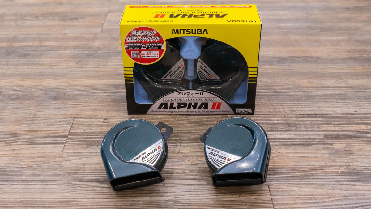 Mitsuba Alpha II Horn Kit view 2