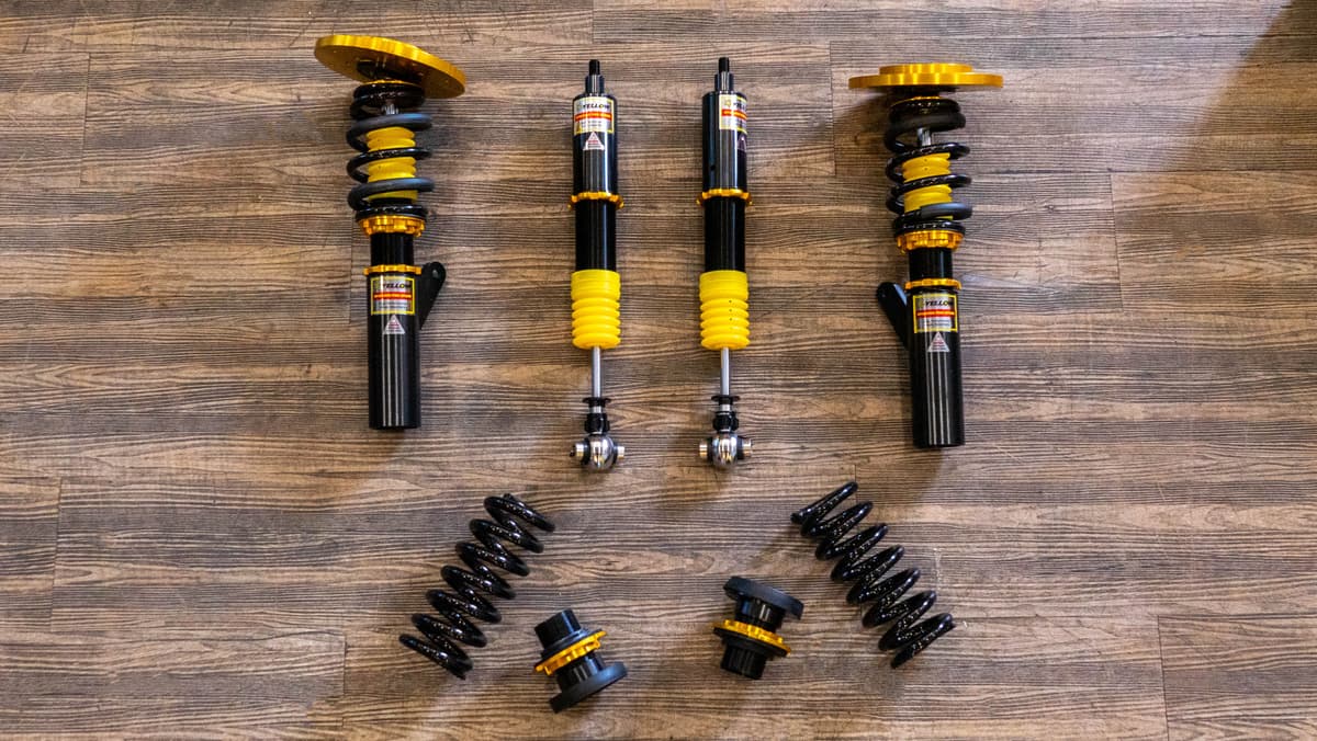 Yellow Speed Racing Dynamic Pro Sport Coilover Kit for BMW M2 view 1