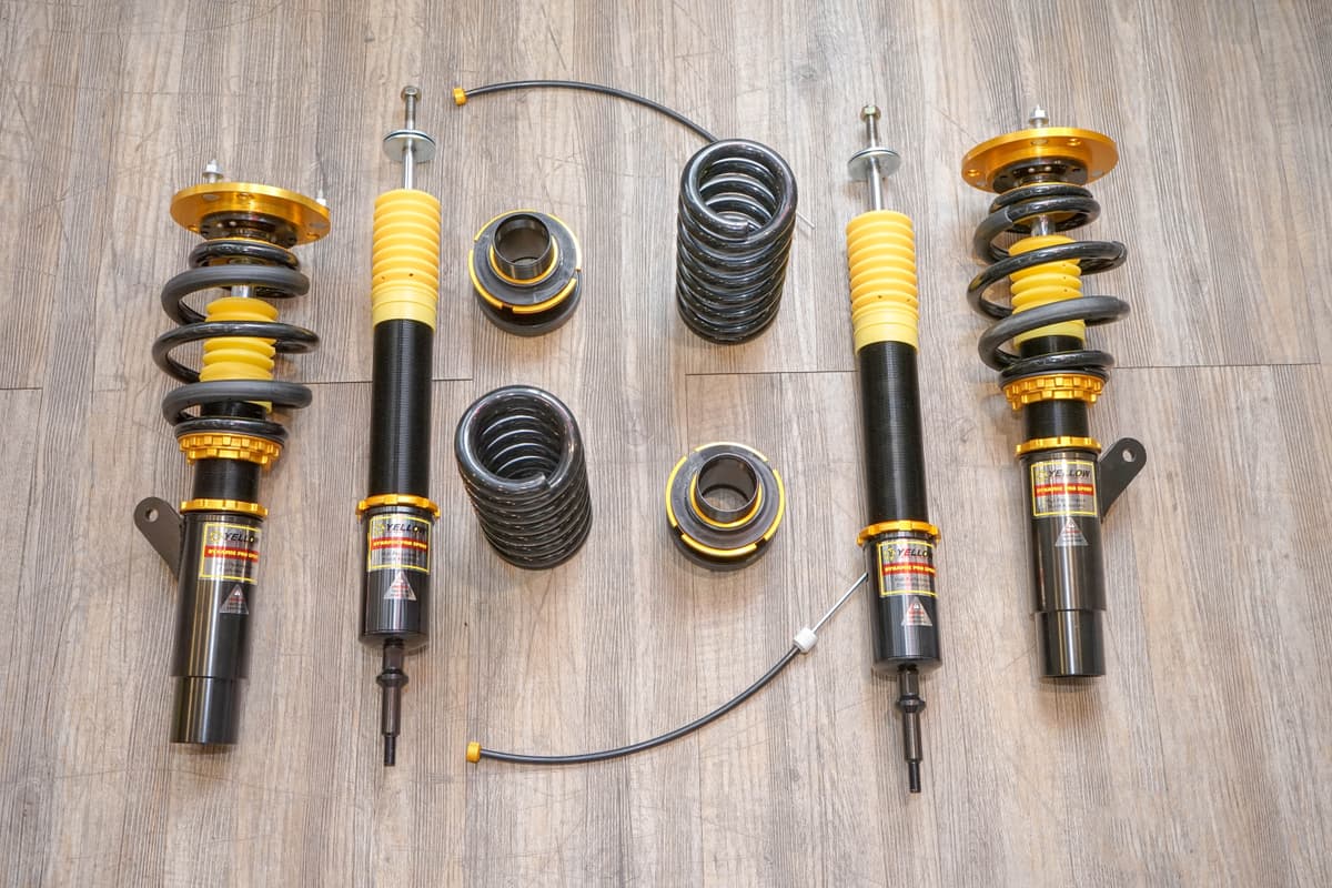 Yellow Speed Racing Dynamic Pro Sport Coilover Kit for BMW 3 Series E90 — image 1