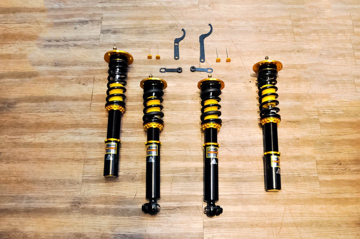 Yellow Speed Racing Dynamic Pro Sport Coilover Kit for BMW 5 Series E39 view 1