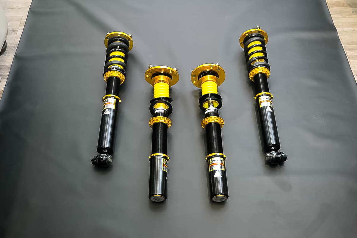 Yellow Speed Racing Dynamic Pro Sport Coilover Kit for BMW 5 Series F10 — image 1