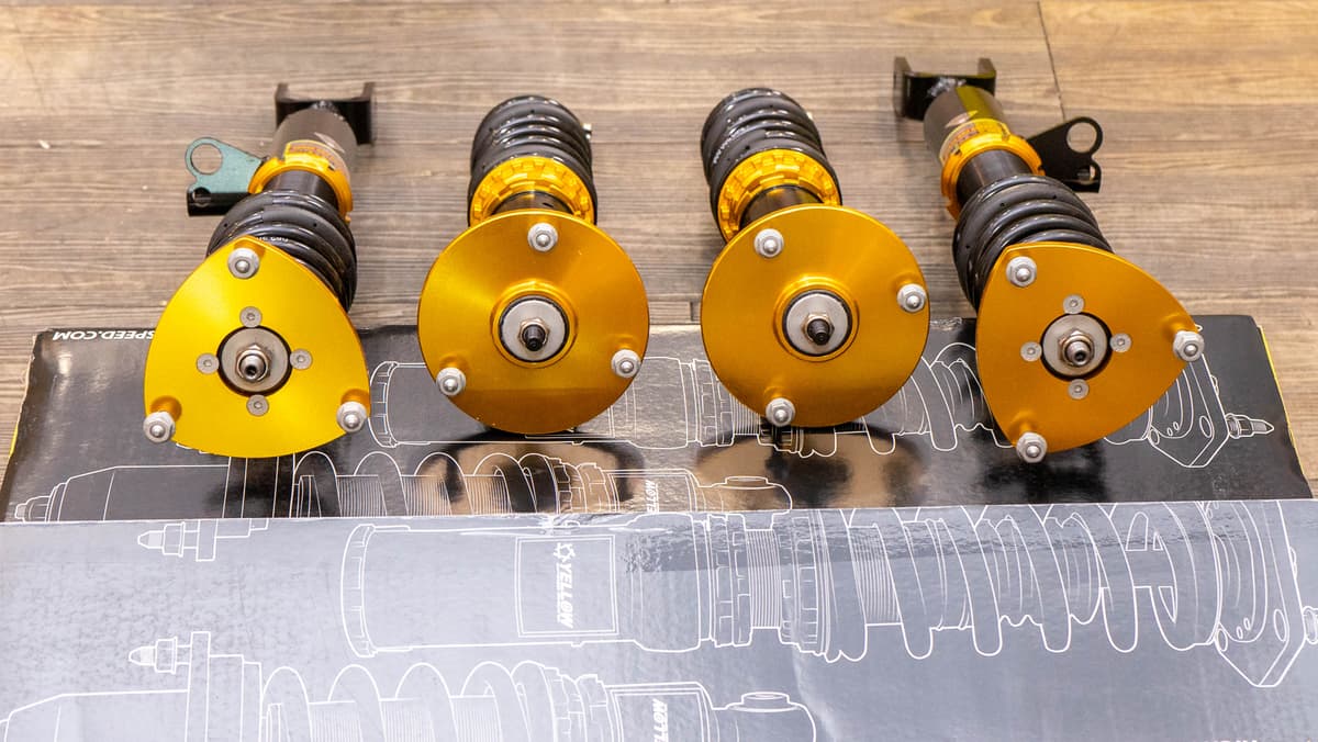 Yellow Speed Racing Dynamic Pro Sport Coilover Kit for BMW 5 Series G30 view 5