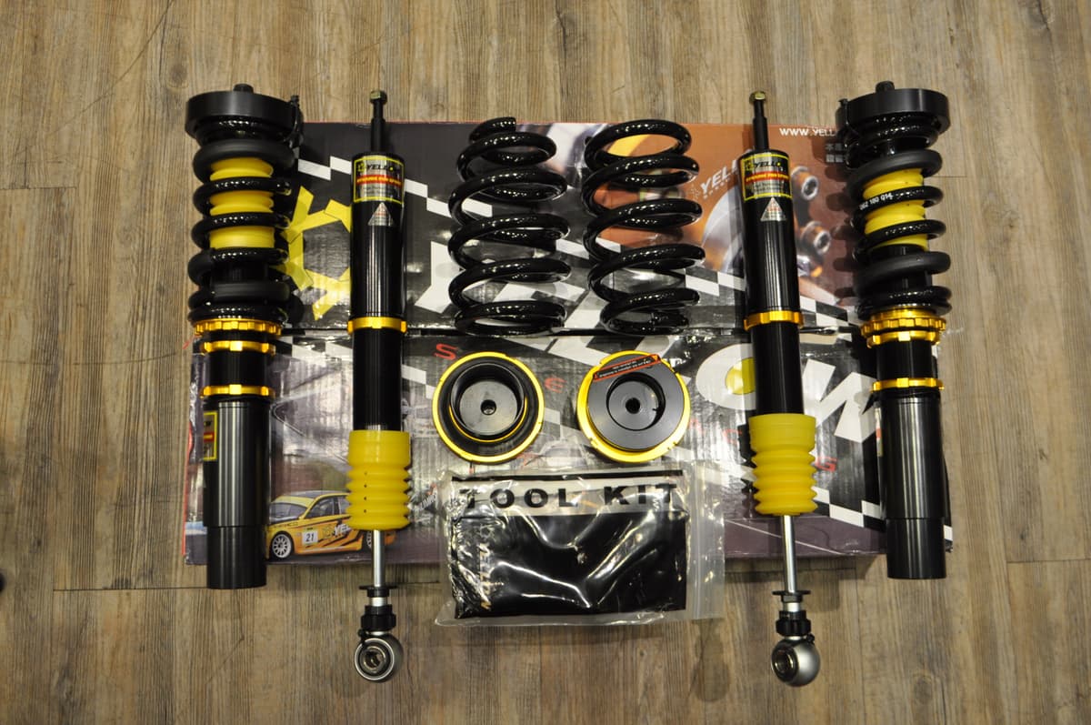 Yellow Speed Racing Dynamic Pro Sport Coilover Kit for AUDI A4 B8 — image 1