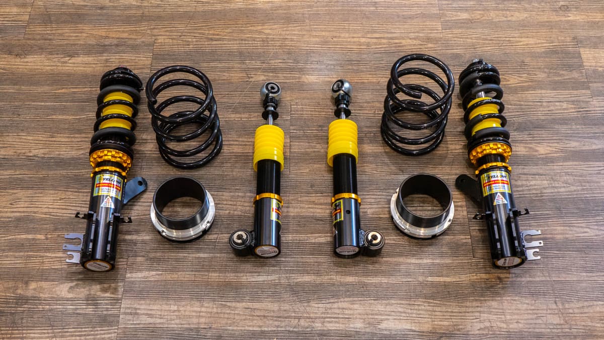 Yellow Speed Racing Dynamic Pro Sport Coilover Kit for FIAT 500 view 1
