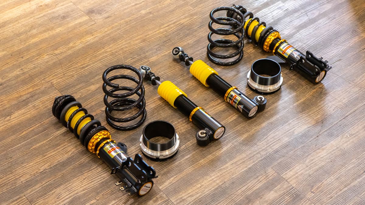 Yellow Speed Racing Dynamic Pro Sport Coilover Kit for FIAT 500 view 2