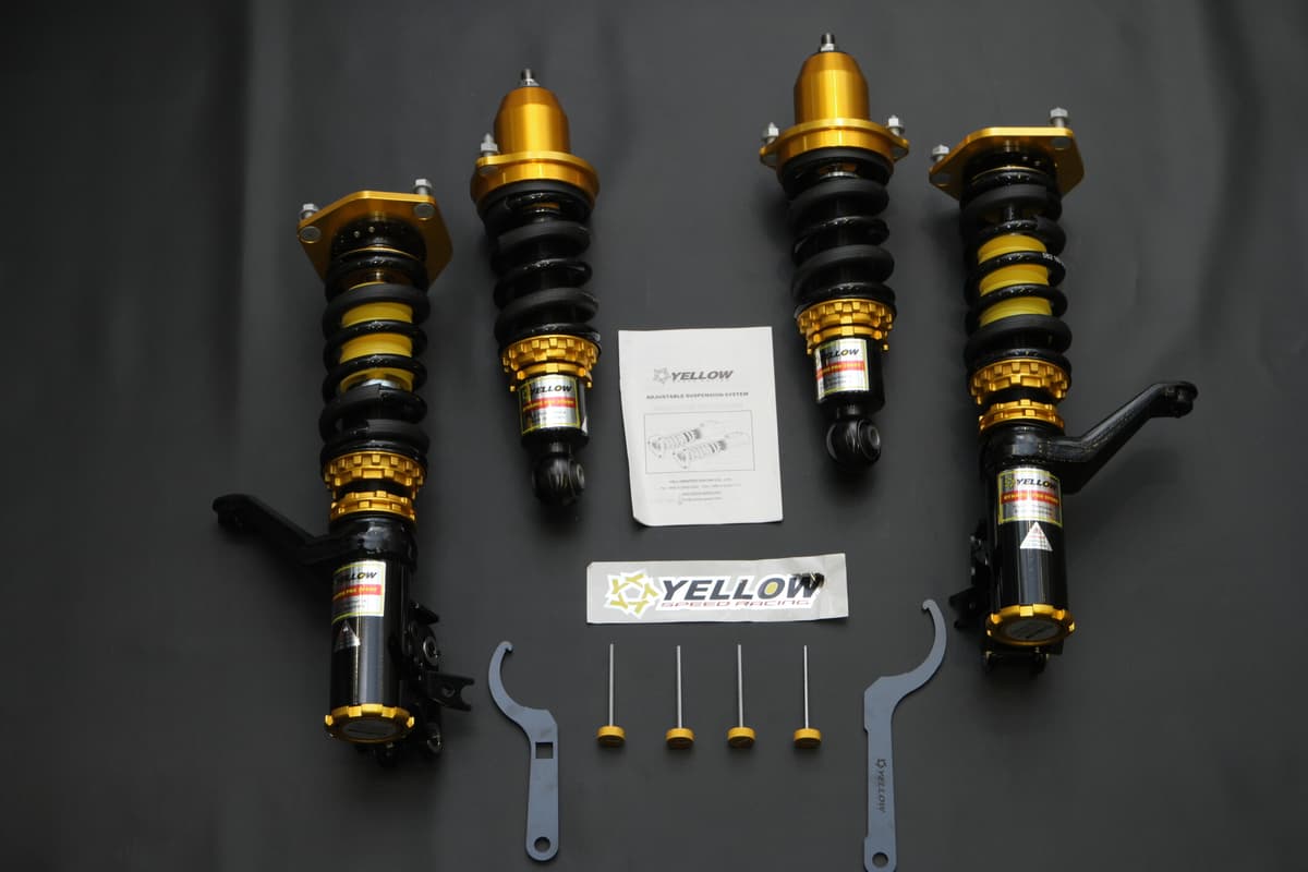 Yellow Speed Racing Dynamic Pro Sport Coilover Kit for Honda Civic EF, EG, EH, EJ, EK, EM2, EP, ES1, ES2, FB, FC, FK, FD, FE, CRX view 3