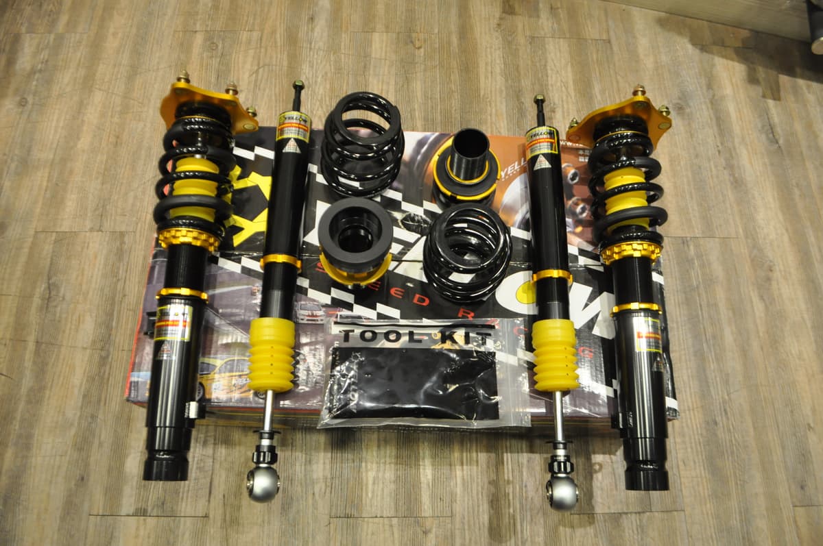 Yellow Speed Racing Dynamic Pro Sport Coilover Kit for HONDA CRV Turbo — image 1