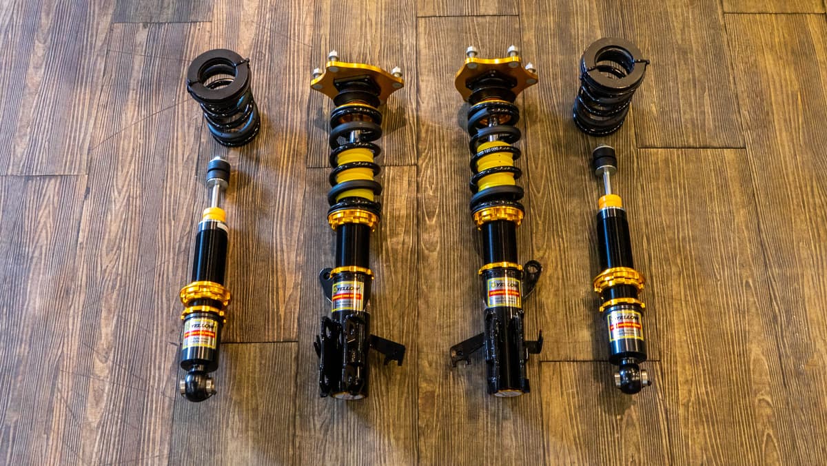 Yellow Speed Racing Dynamic Pro Sport Coilover Kit for Honda CRV RM, RE view 2