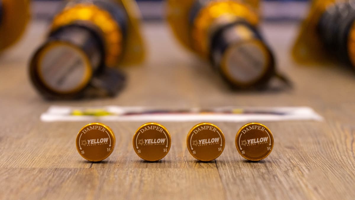 Yellow Speed Racing Dynamic Pro Sport Coilover Kit for PORSCHE Cayman 06-12 view 2