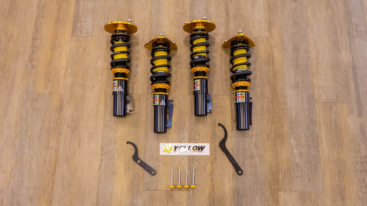 Yellow Speed Racing Dynamic Pro Sport Coilover Kit for PORSCHE Cayman 06-12 view 1