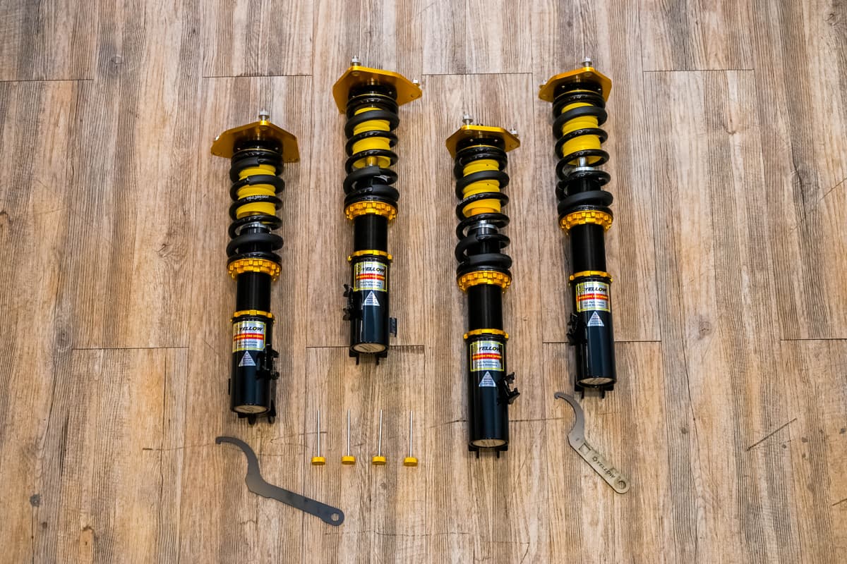 Yellow Speed Racing Dynamic Pro Sport Coilover Kit for Subaru Impreza / BRZ view 3