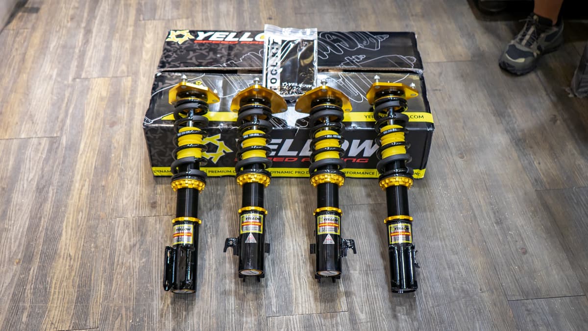 Yellow Speed Racing Dynamic Pro Sport Coilover Kit for Subaru Impreza / BRZ view 4