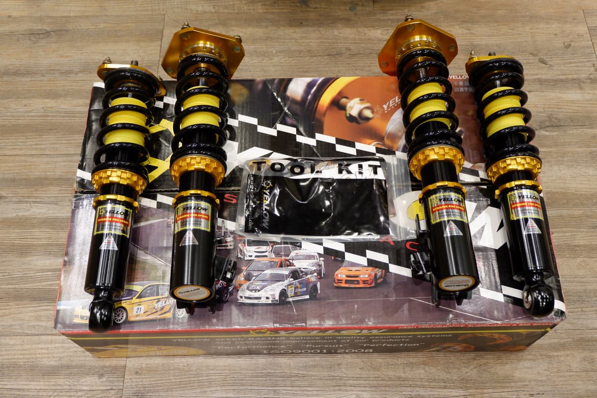 Yellow Speed Racing Dynamic Pro Sport Coilover Kit for TOYOTA 86 ZN6 — image 1