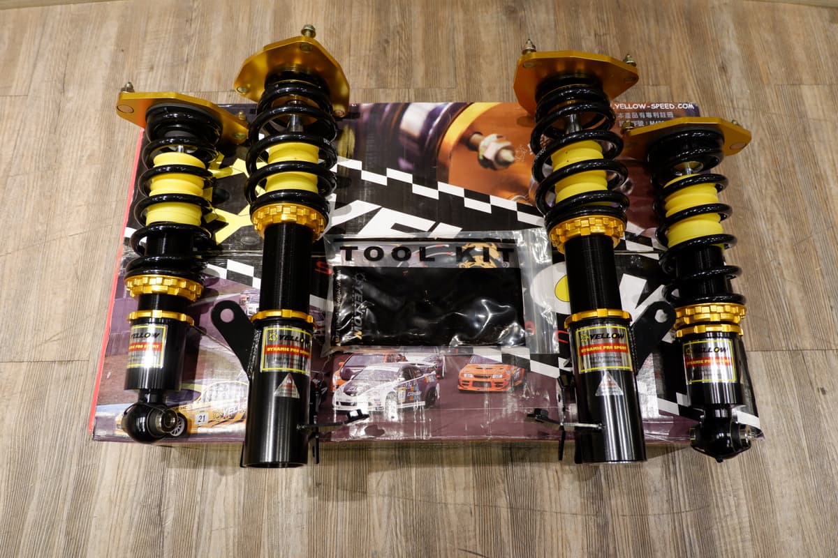 Yellow Speed Racing Dynamic Pro Sport Coilover Kit for TOYOTA Starlet All EP — image 1