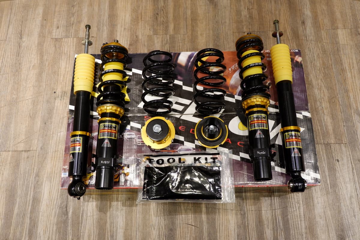 Yellow Speed Racing Dynamic Pro Sport Coilover Kit for VOLKSWAGEN Polo 6R/C — image 1