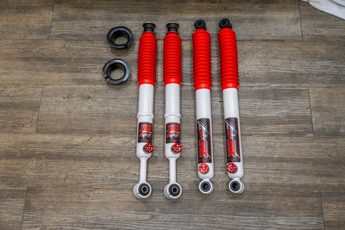 YSS DTG 7 Series Suspension Kit for Toyota Hilux Vigo view 1