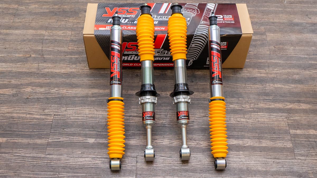 YSS E-Series Performance Suspension Kit for Toyota Fortuner VNT 06+ view 1