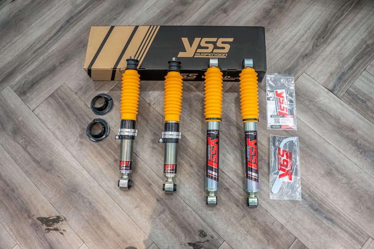 YSS E-Series Performance Suspension Kit for Mitsubishi Triton view 1