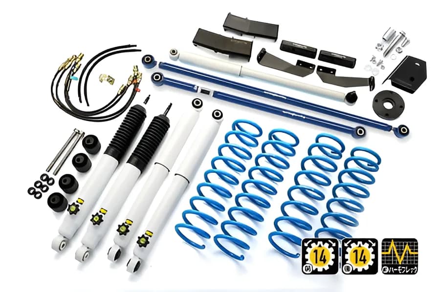 Country Suspension 50mm Lift Kit for Suzuki Jimny JC74 view 1