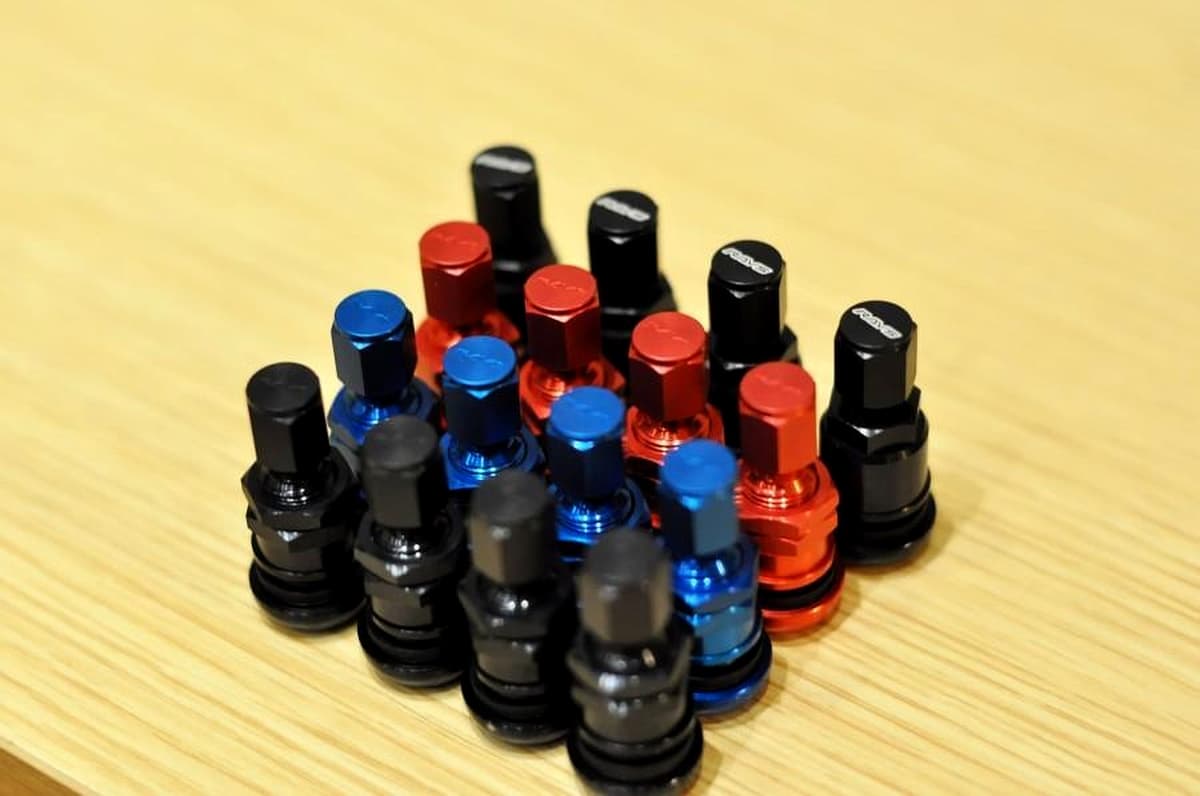 RAYS Engineering Official Japan Gear Air Valve - 4 PCS Set — image 1
