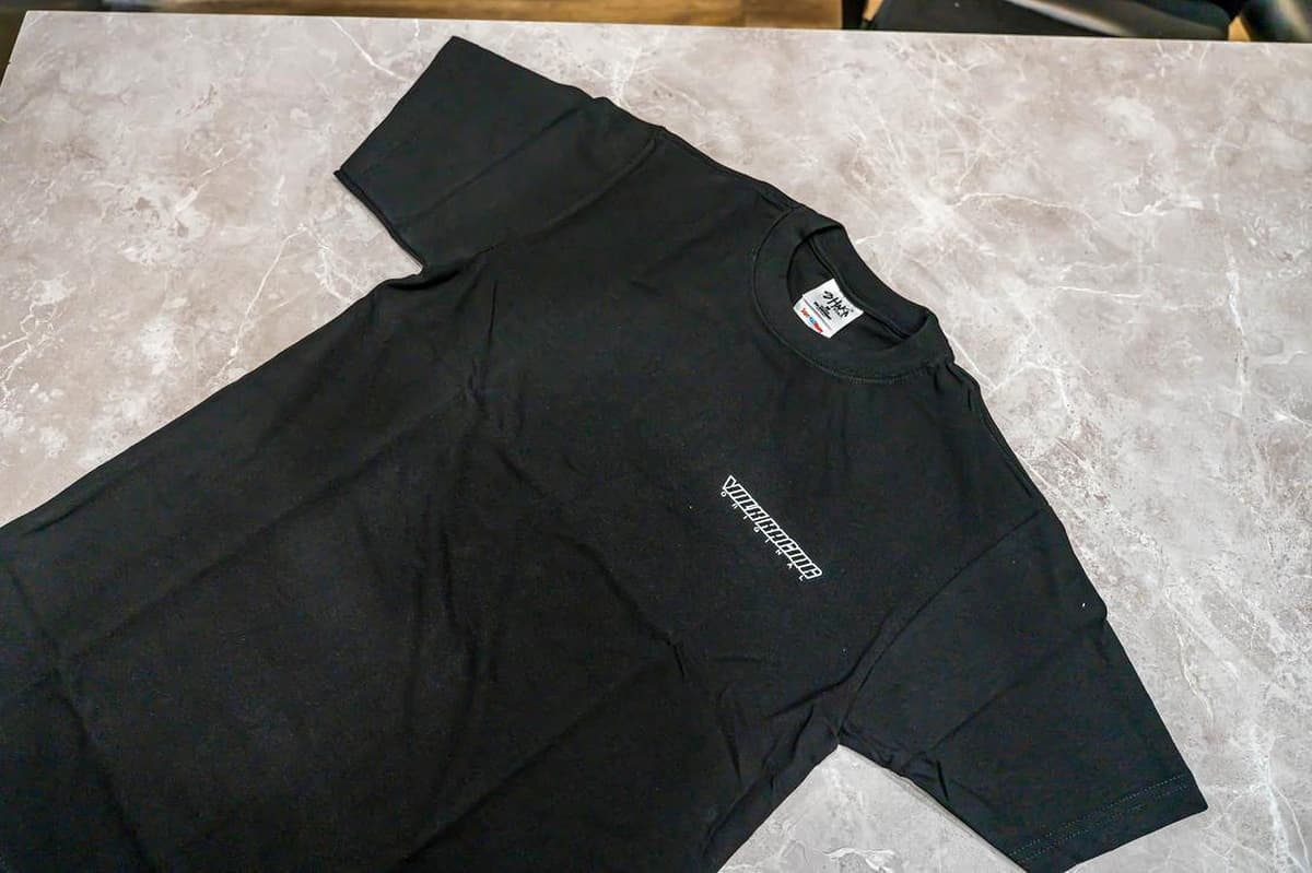RAYS Official T-Shirt 25S Volk Racing - Black White — image 1