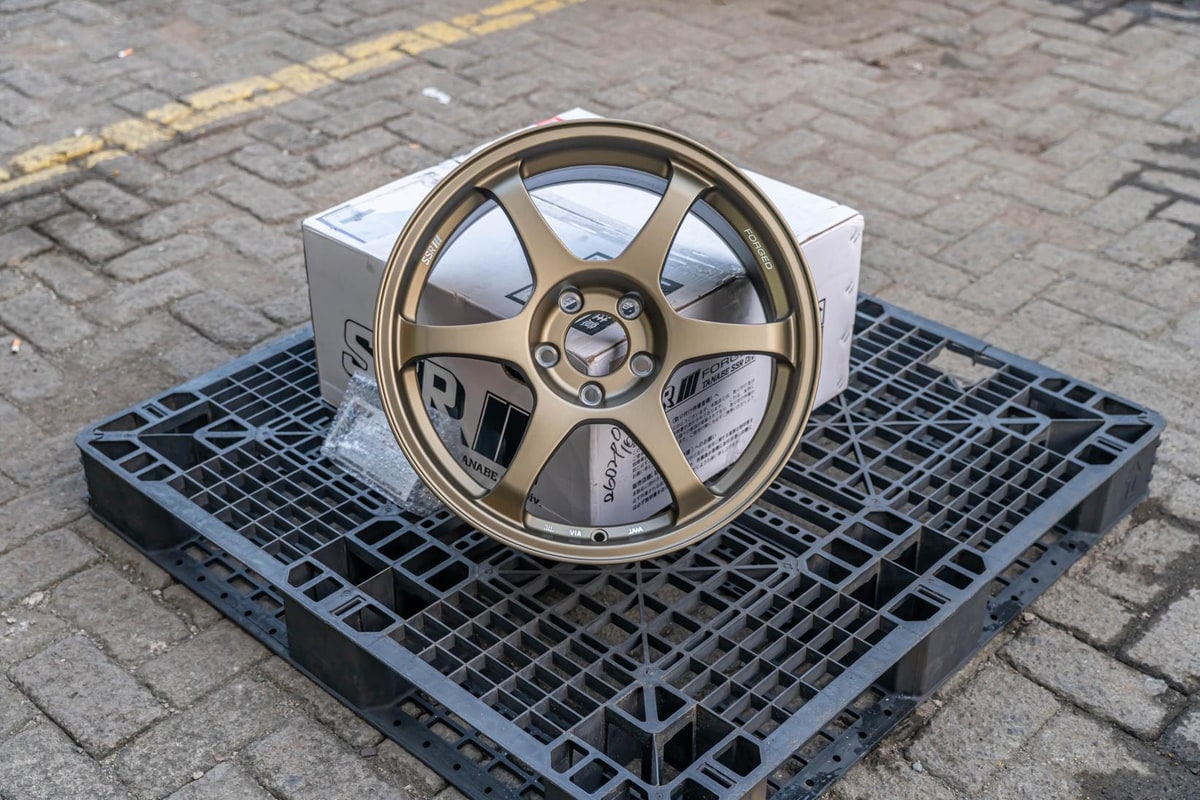 TYPE C FORGED R18x8.5 ET 44 PCD 5x114 - Racing Bronze (Original Japan)