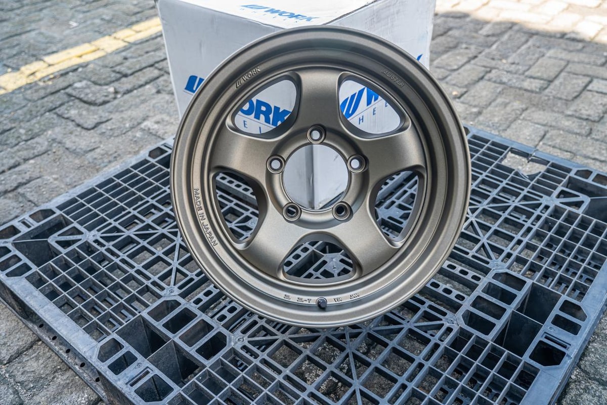 MEISTER S1V R16x8 ET -15 PCD 5x139 - Matte Bronze (Original Japan)