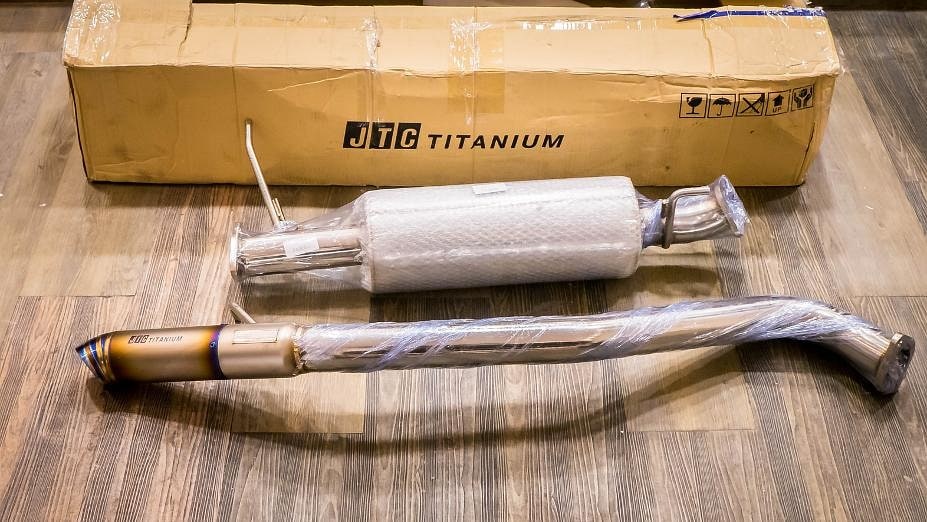 JTC Titanium Muffler Mitsubishi Pajero ANPS (Old Model)