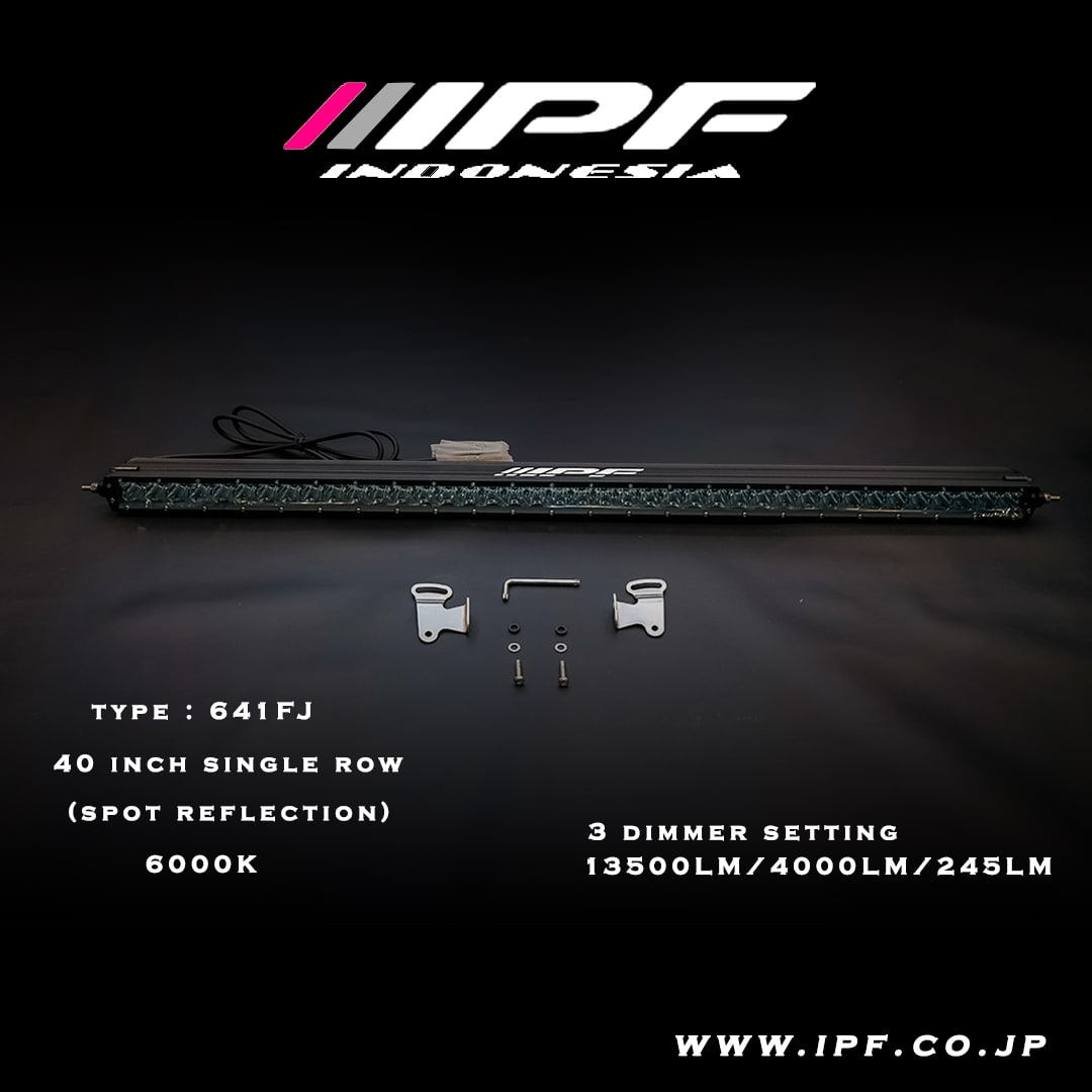 IPF 600 Series Fuujin Single Row LED Light Bar