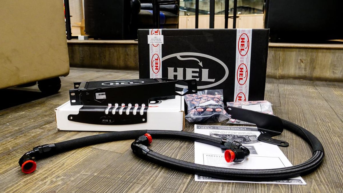 HEL Performance Oil Cooler Kit Honda Civic FL5 Type R