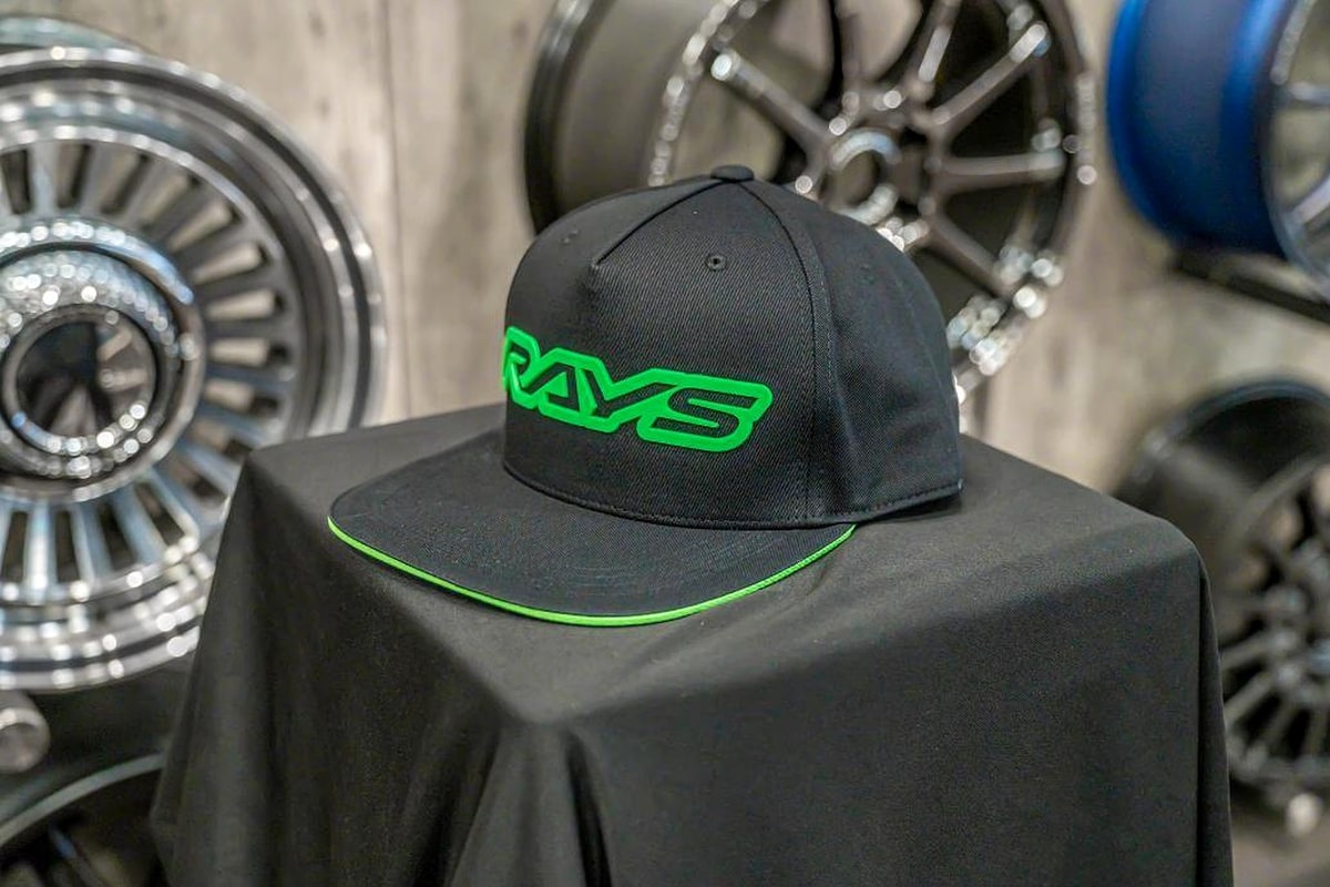 RAYS Official Cap 23S - Black/Green