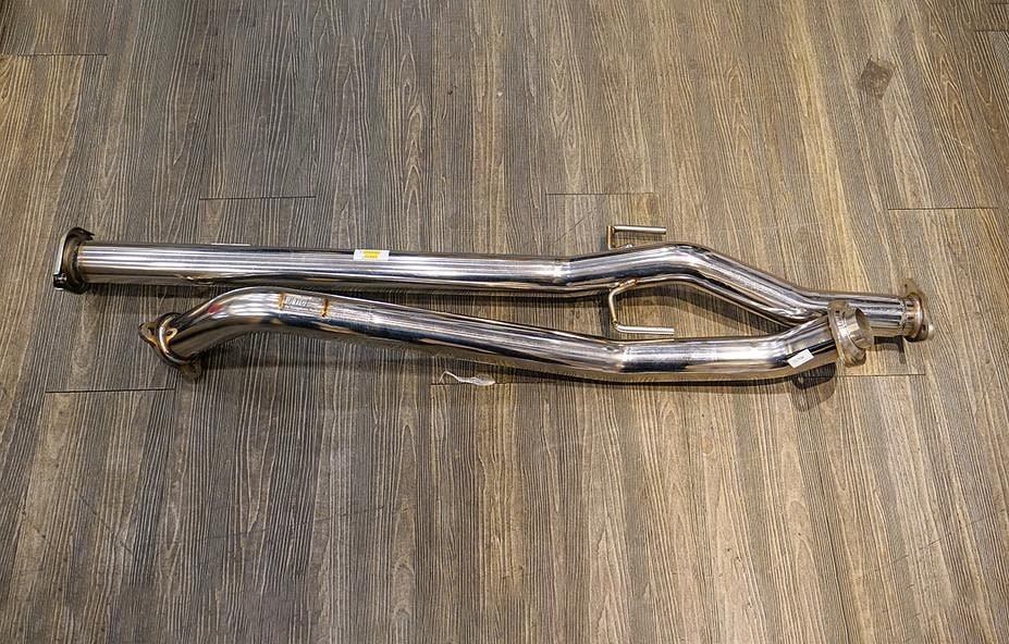 JTC Titanium Front / Down Pipe Mitsubishi Pajero