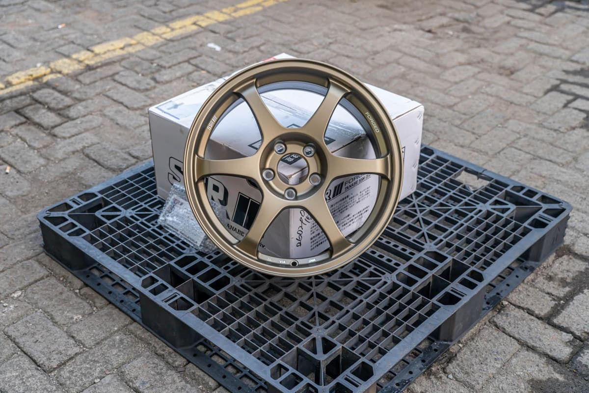 TYPE C FORGED R18x8.5 ET 44 PCD 5x114 - Racing Bronze (Original Japan) view 1